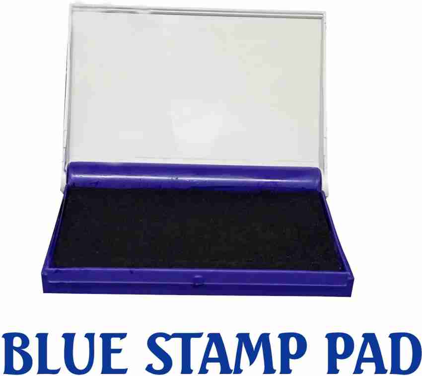 Fingerprint Pad 2 Diameter, Blue