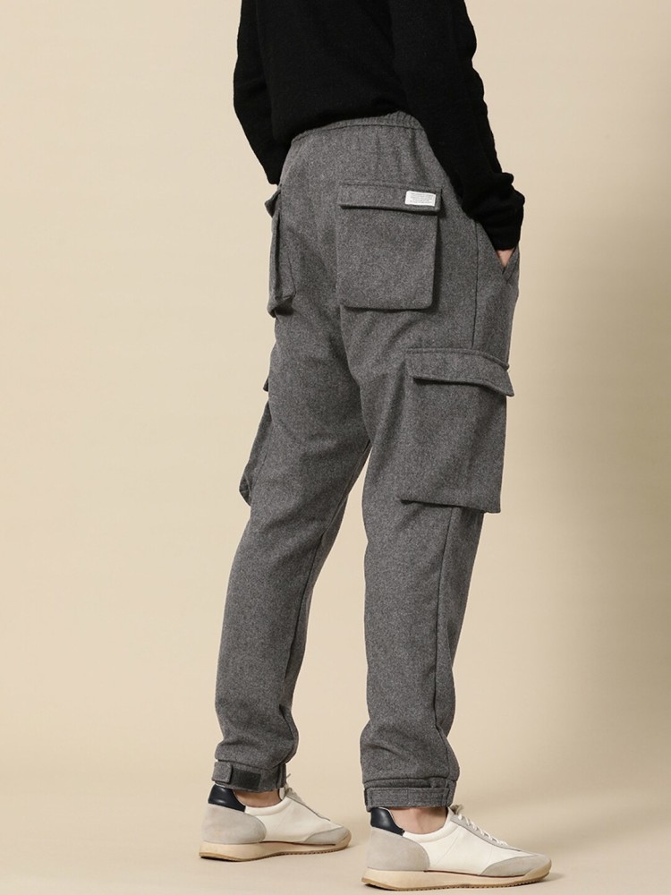 Mr Bowerbird Regular Fit Men Grey Trousers - Buy Mr Bowerbird