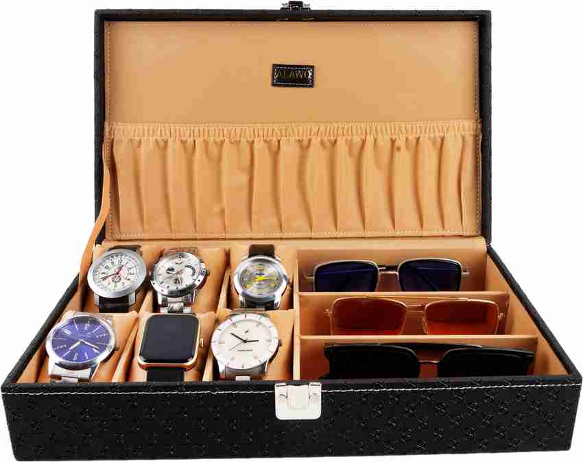 Sunglasses and watch organizer top