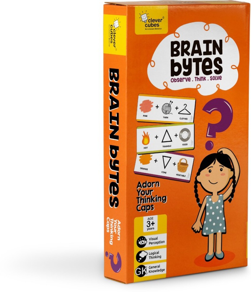 Clever Cubes Brain Bytes Educational Board Games Board Game - Brain Bytes .  shop for Clever Cubes products in India. Toys for 3 - 7 Years Kids. |  Flipkart.com