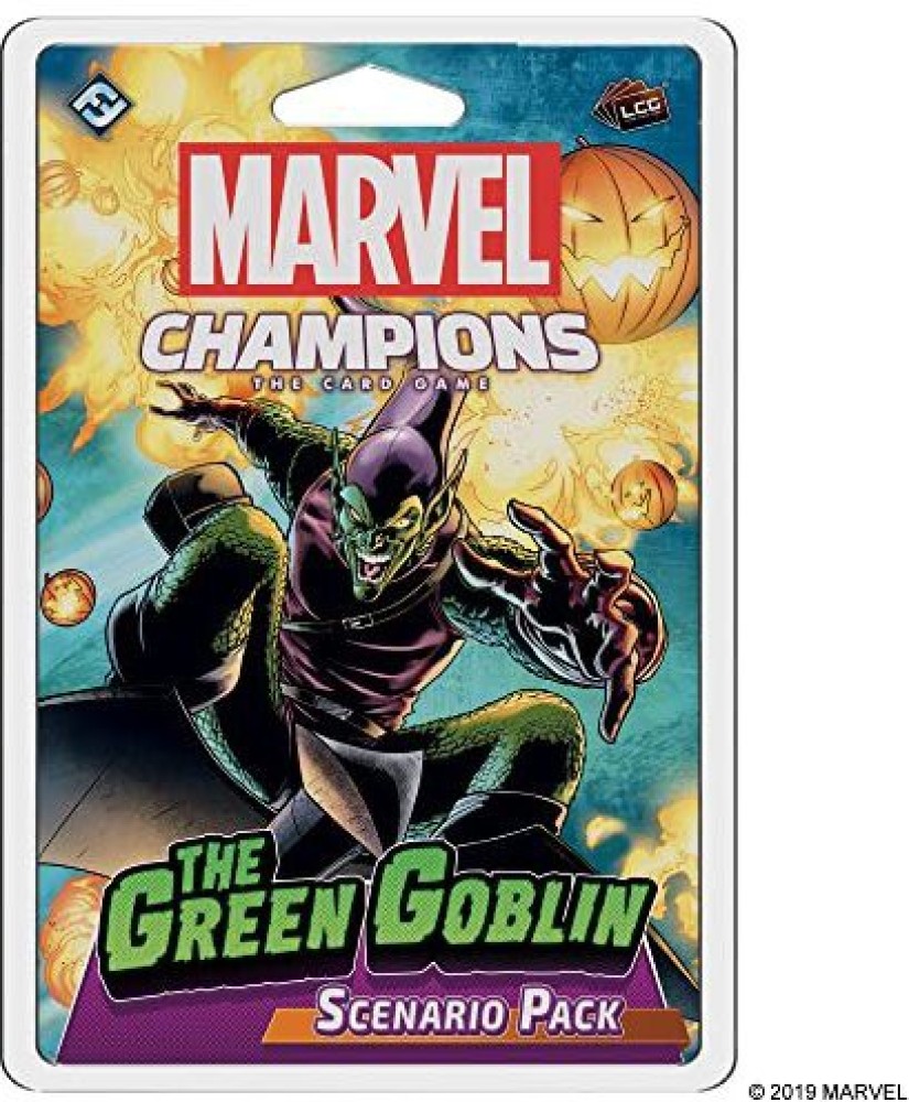 Fantasy Flight Games Marvel Champions The Card Game The Green Goblin  Scenario Pack - Marvel Champions The Card Game The Green Goblin Scenario  Pack . shop for Fantasy Flight Games products in