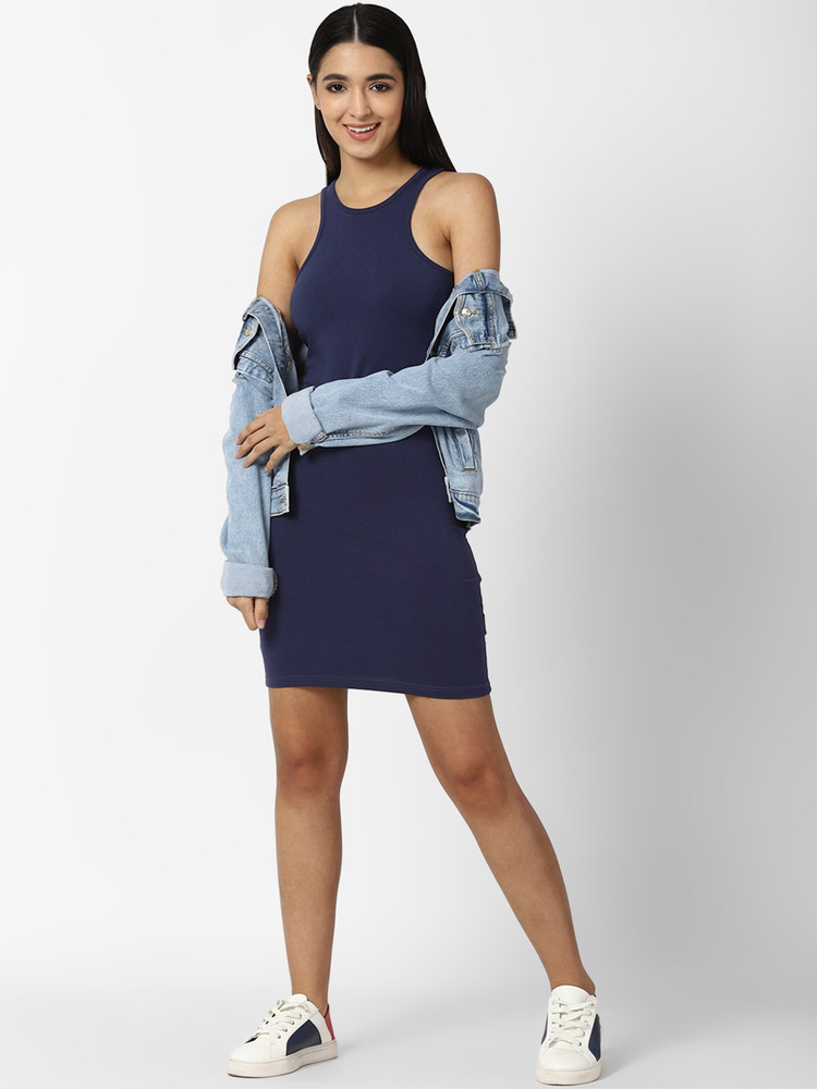 Forever 21 navy blue dress clearance