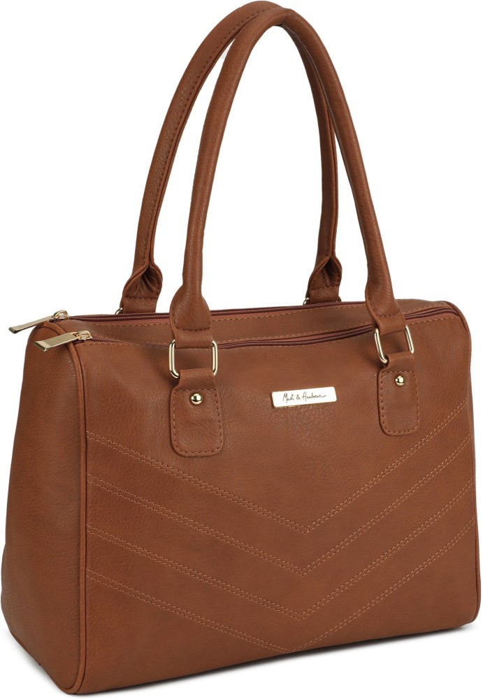 Buy Mast Harbour Women Tan Hand held Bag Tan Online Best Price