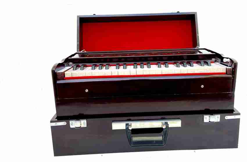 KHALSA MUSICAL Harmonium 2 line Reed Bass Male 42 keys