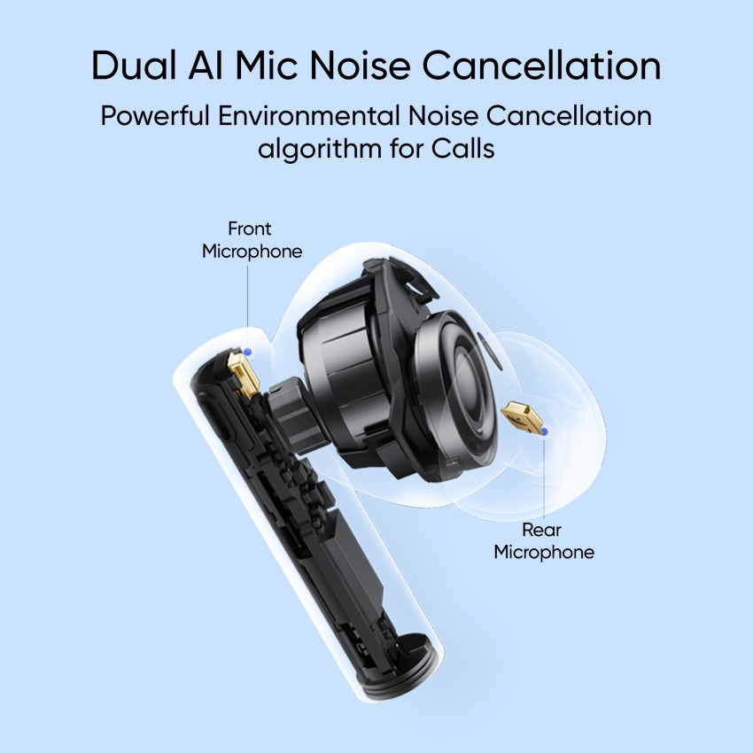 Mobile realme Buds Air 3, Black at Rs 3699/piece in Mumbai