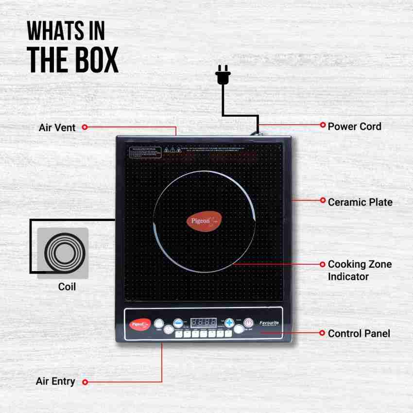 Pigeon Favourite IC 1800 W Induction Cooktop Buy Pigeon