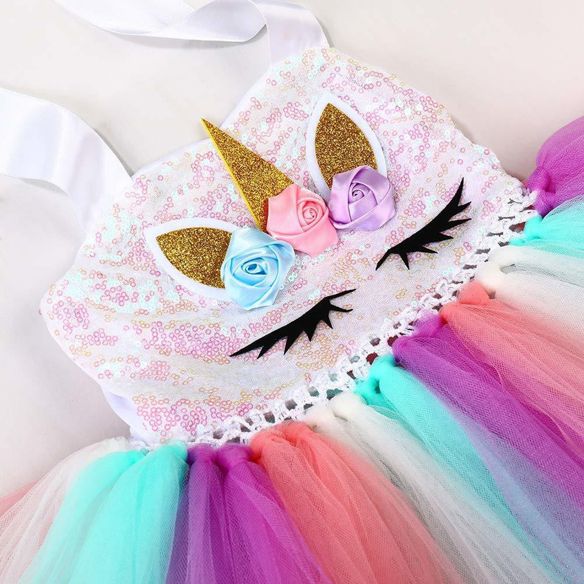 Unicorn color dress womens discount