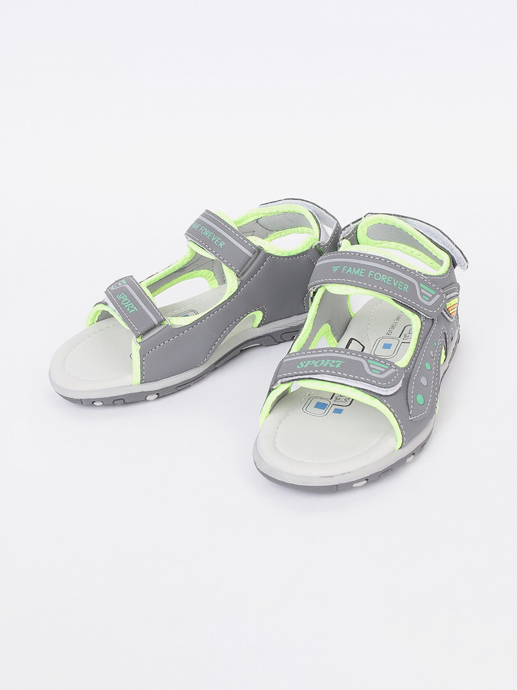 Fame Forever by Lifestyle Boys Velcro Sports Sandals Price in India