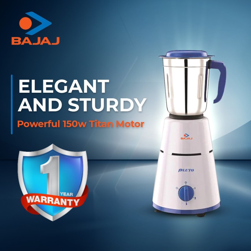 Bajaj pluto store mixer grinder price