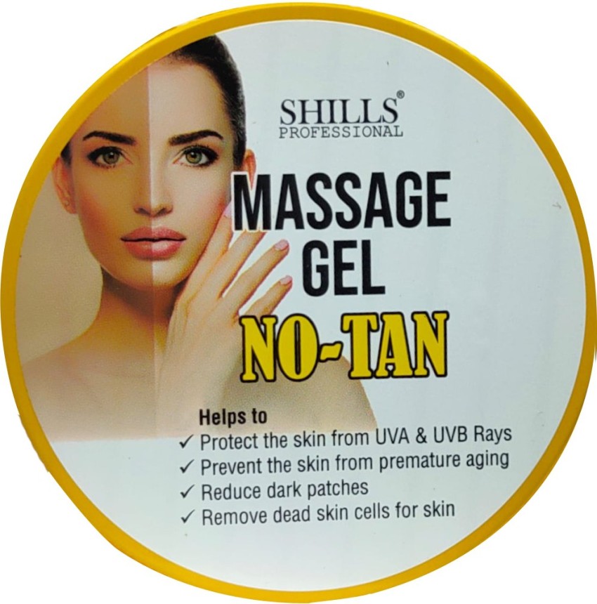 Shills Professional Face Body No Tan Massage Gel Price in