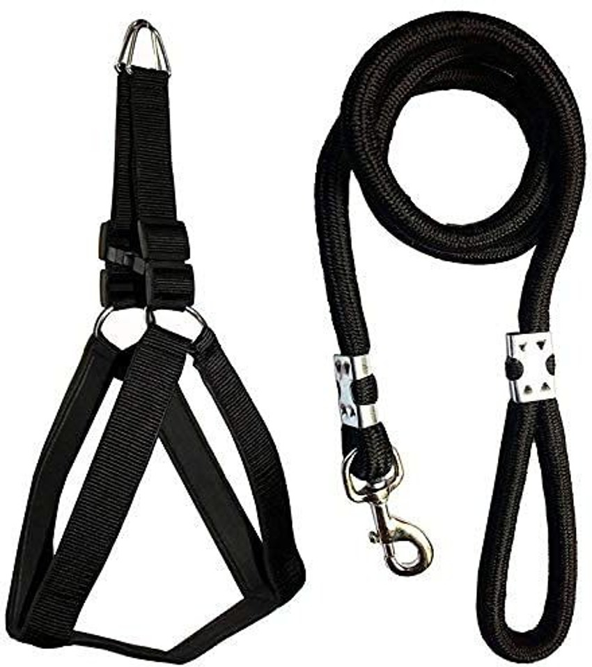 Woofy Dog Chest Harness Leash Rope for Large Dogs Plain Dog