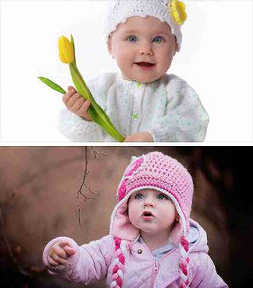 Smiley Cute Girls Baby poster for room scenery sticker for hall living