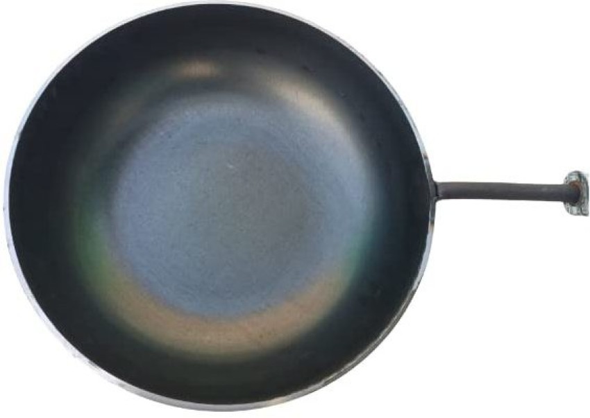 Black Cast Iron Tadka Pan(Small), Round, Capacity: 0.5 Litre