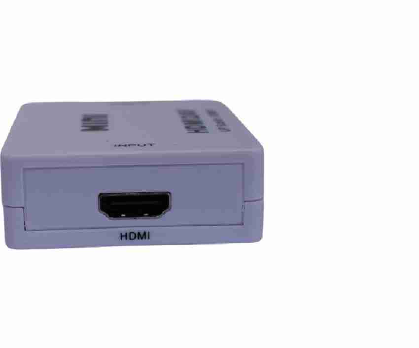 Hdmi-compatible Con Av Rca Cvsb L/r Video 1080p Scaler Converter