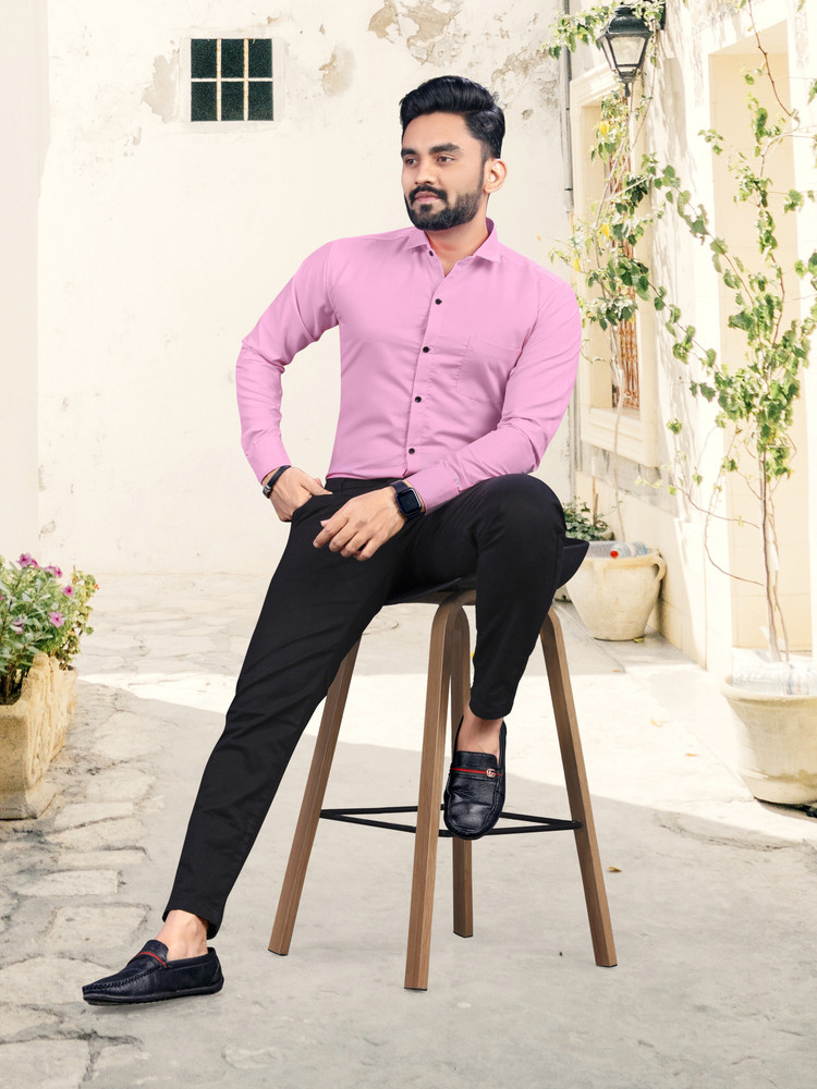 Pink formal attire for men store
