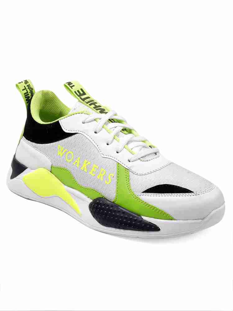 Buy Green Sneakers for Men by WOAKERS Online