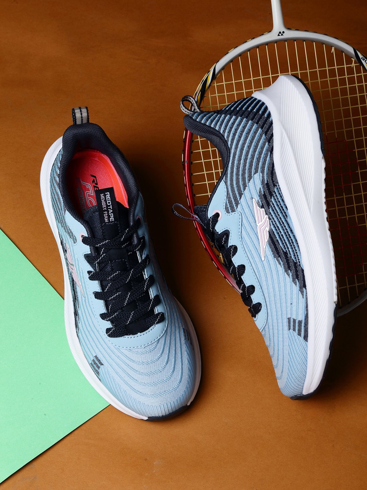 Red tape foam shoes store