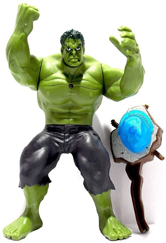 Giant top superhero figures