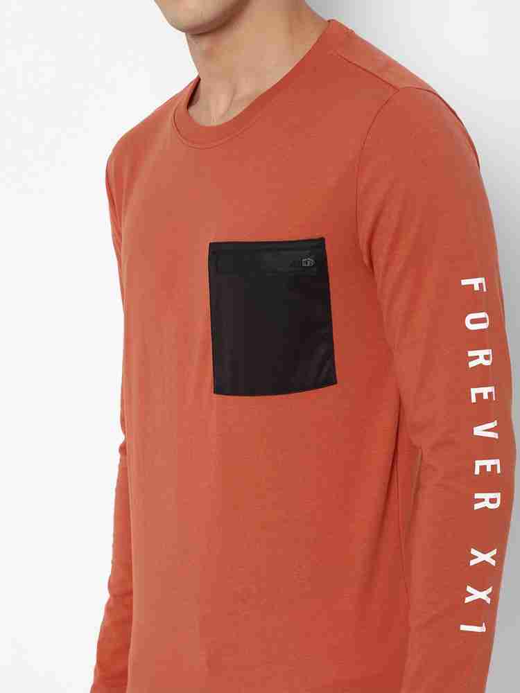 Orange long sleeve shirt forever 21 deals