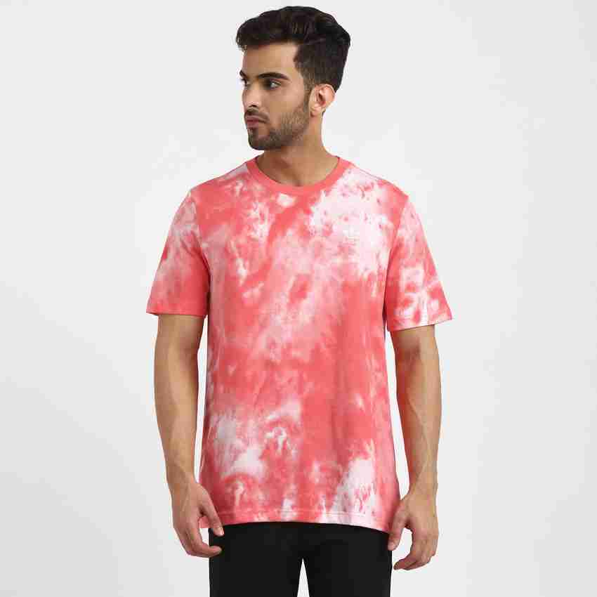 ADIDAS ORIGINALS Tie Dye Men Round Neck Red T Shirt Buy ADIDAS