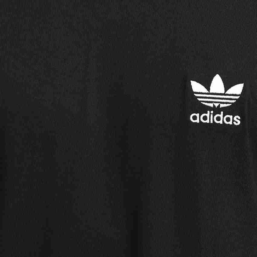 ADIDAS ORIGINALS Striped Men Crew Neck Black T Shirt Buy ADIDAS
