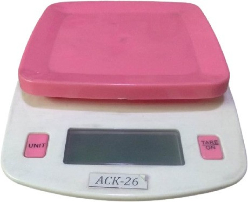 Electronic Weight Scale Machine Food Kitchen Mini Scale 5kg Pink