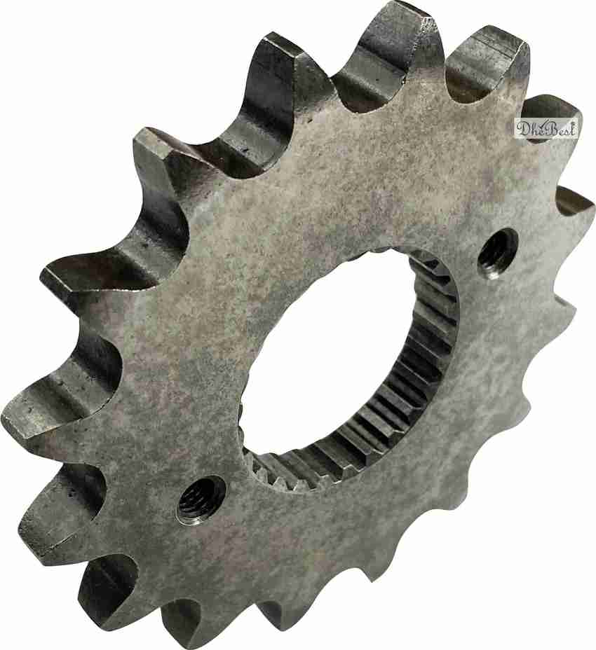 Dhe Best Bike Front Gear Box Sprocket 16 teeth Black for Royal