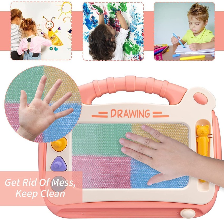 Kids Magnetic Educational Doodle Easel Toy Children Tablets