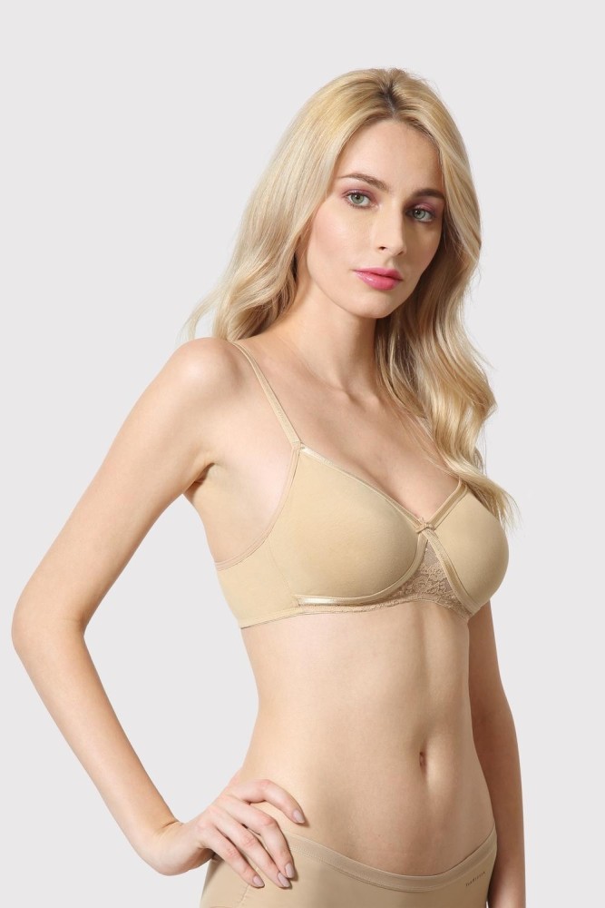 VAN HEUSEN Women Skin Solid Antibacterial Wireless Bra Women Full Coverage  Lightly Padded Bra - Buy VAN HEUSEN Women Skin Solid Antibacterial Wireless  Bra Women Full Coverage Lightly Padded Bra Online at