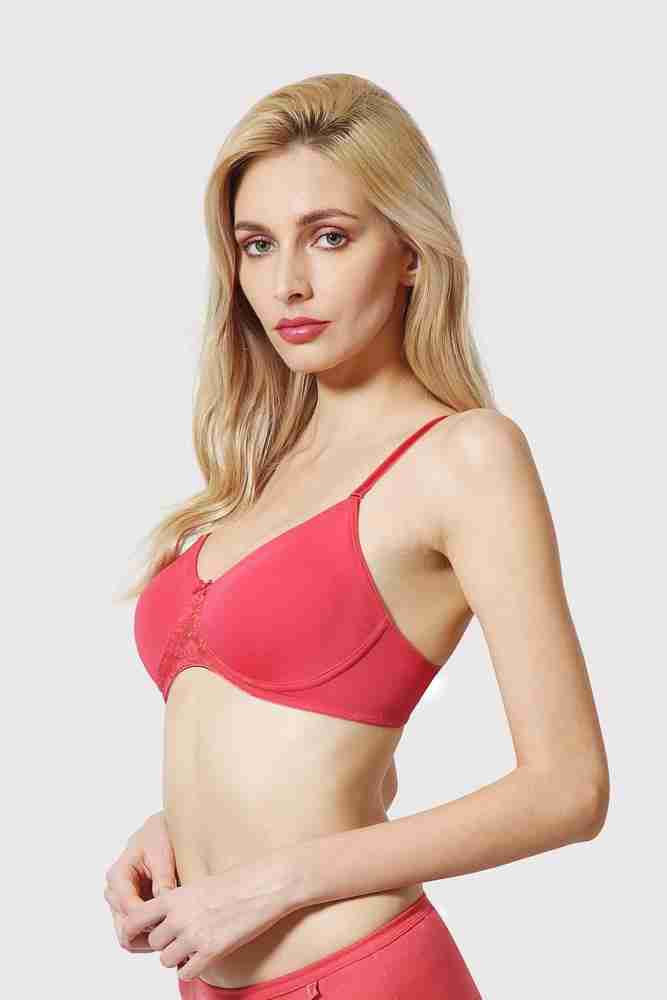 Women Anti Bacterial Padded Breathable Bra No Slip Strap