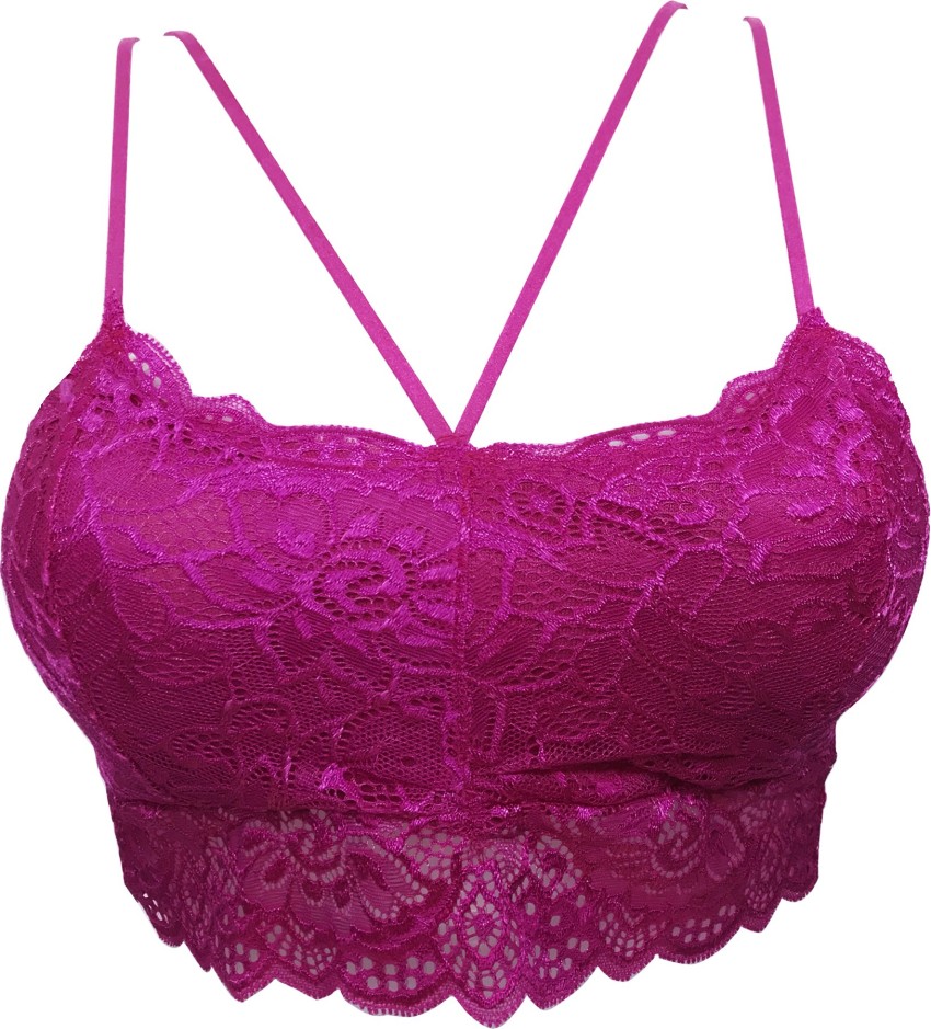 THERUFF Women Bralette Lightly Padded Bra - Buy THERUFF Women Bralette  Lightly Padded Bra Online at Best Prices in India