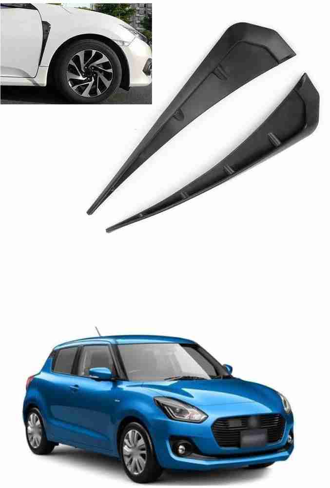 PROEDITION Side Fender Trim Pair Universal Side Fender Vent Cover PU Rubber Glossy 172 Matte Maruti Swift Side Garnish Price in India Buy PROEDITION Side Fender Trim Pair Universal Side Fender