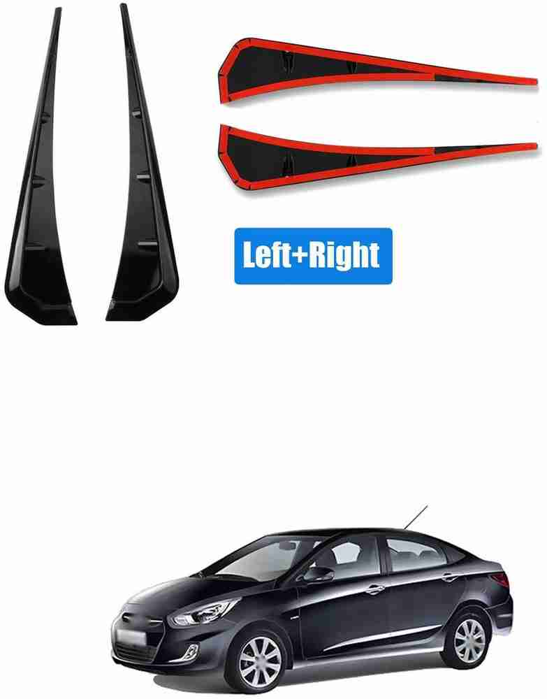 PECUNIA Side Fender Trim Pair Universal Side Fender Vent Cover PU
