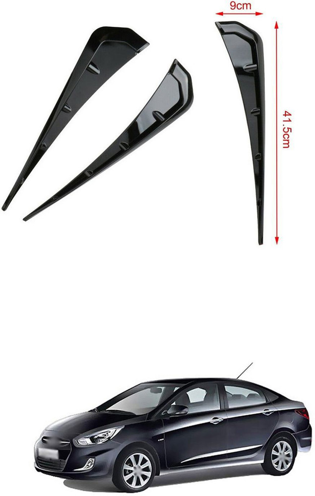 Hyundai verna top fluidic chrome accessories