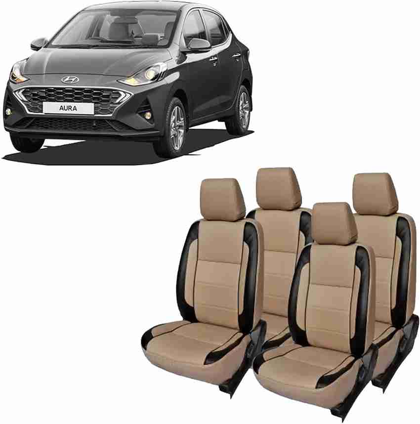 AutoSafe Leather Car Seat Cover For Hyundai Aura Price in India