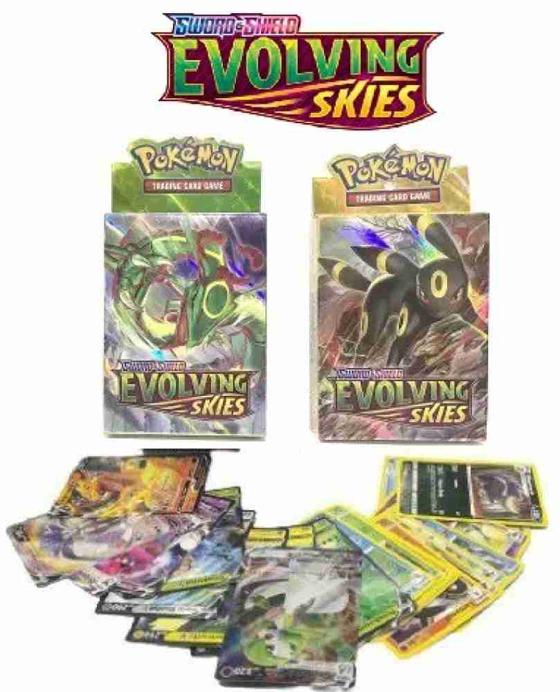 CrazyBuy Pokémon cards Evolving Skies Booster packs - Pokémon cards Evolving  Skies Booster packs . shop for CrazyBuy products in India.