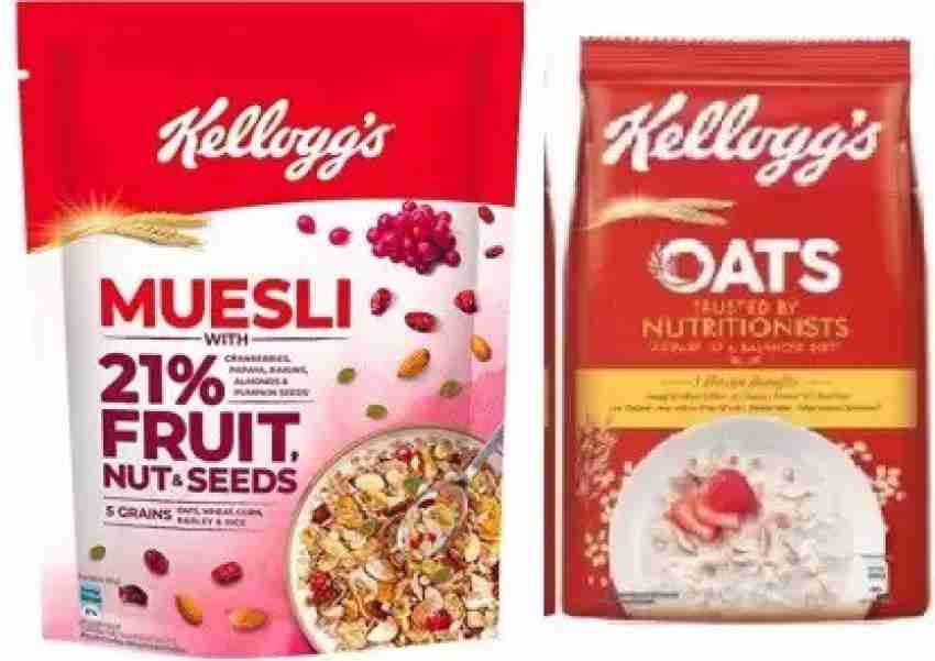 Kellogg's by KELLOGGS MUESLI FRUIT N NUT & OATS Pouch Price in