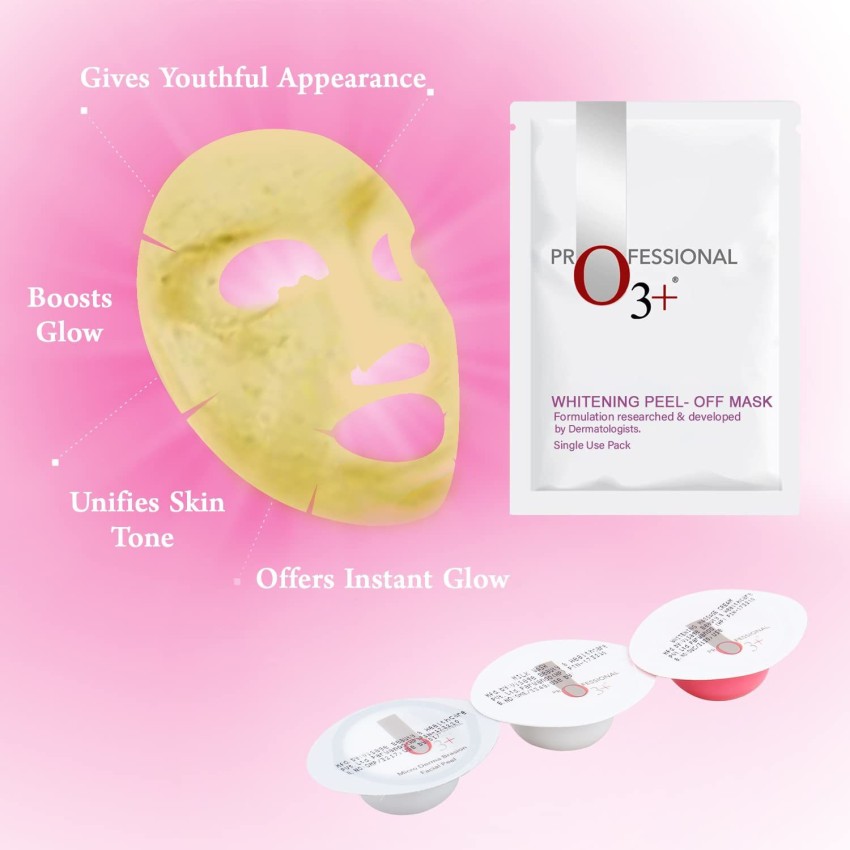 O3 Whitening Facial Kit Includes Milk Wash Microderma Brasion