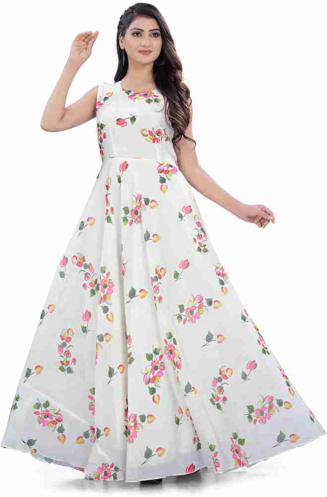 Flipkart girl long store frock