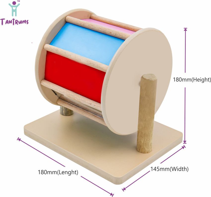 Rolling drum montessori deals
