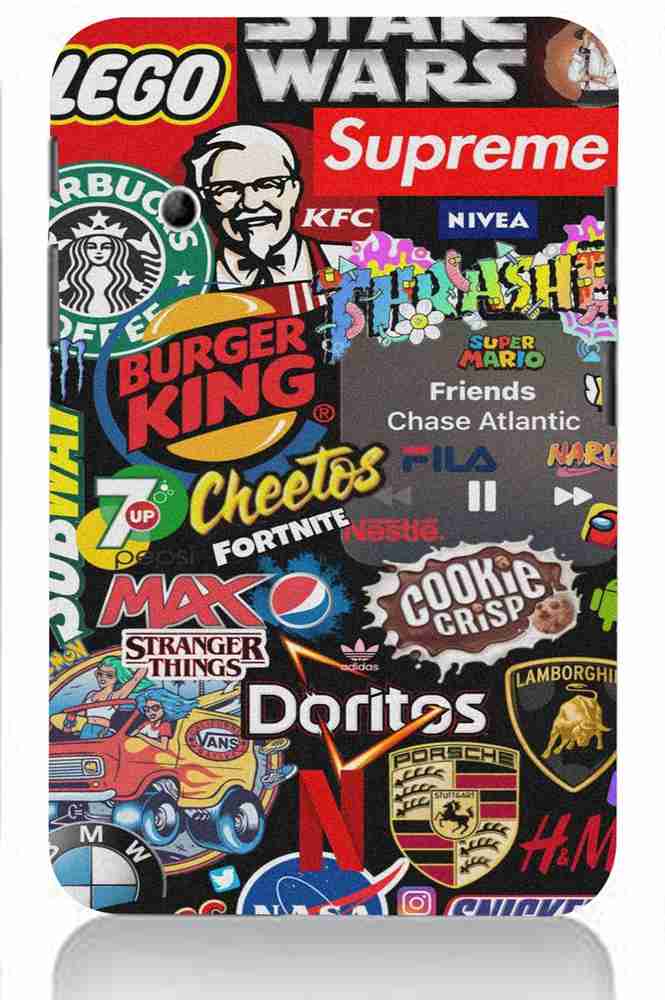 Supreme shop galaxy sticker