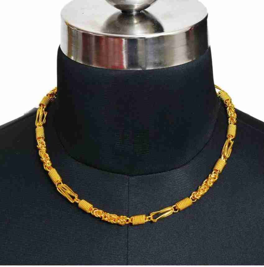 LABHUBAMON New style new year gold chain for man and boy Gold