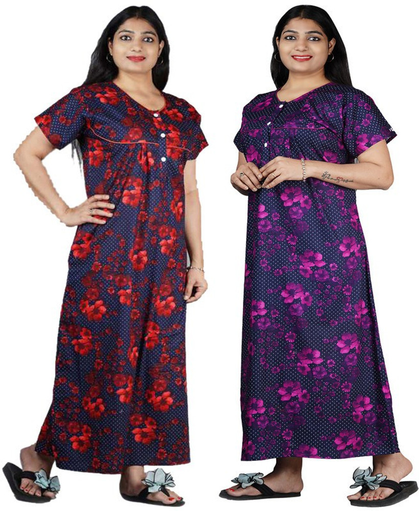 Cotton night dress flipkart best sale
