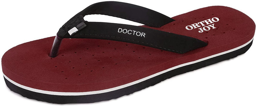 ORTHO JOY Women Doctor Ortho Slippers For Women Daily Use Brown