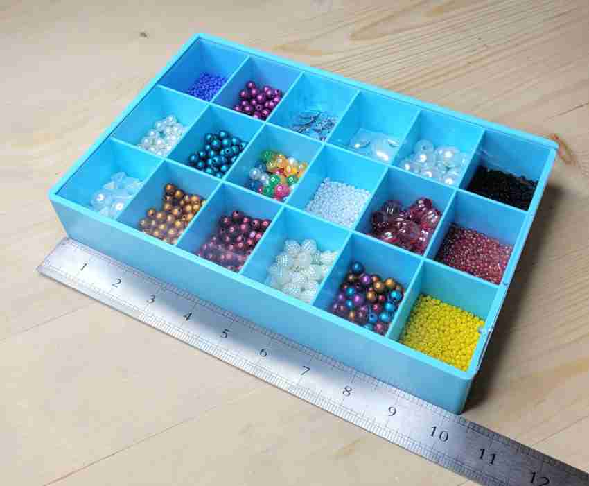 6pcs 18 pack Clear Plastic Bead Storage Containers with Lids - Perfect for  Earplugs, Pills, and Tiny Beads - Organize and Protect Your Jewelry Finding