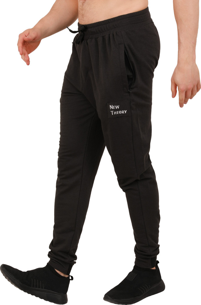 New Theory Solid Men Black Track Pants Buy New Theory Solid Men Black Track Pants Online at Best Prices in India Flipkart