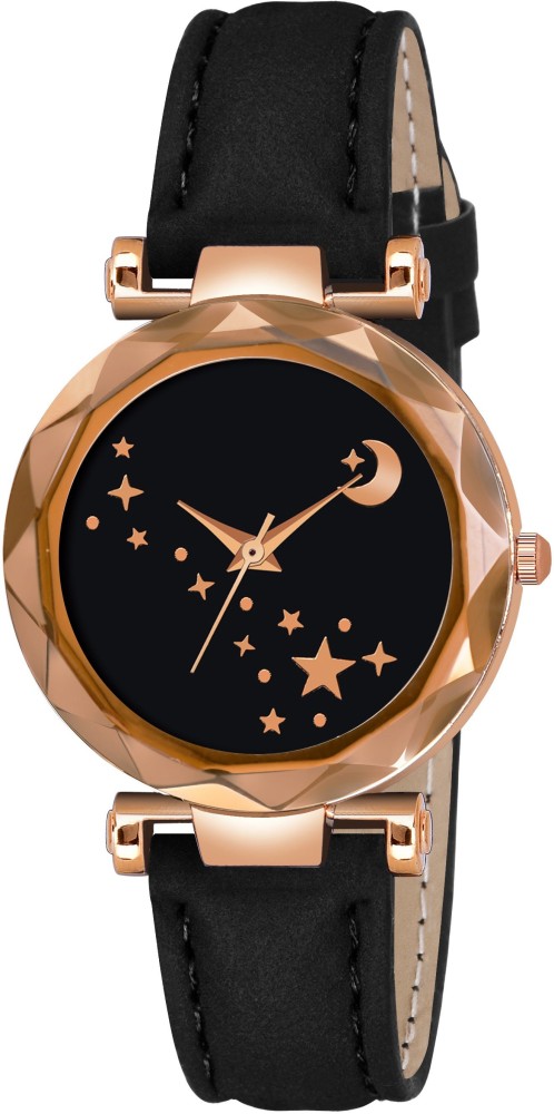 Flipkart ladies leather watches best sale