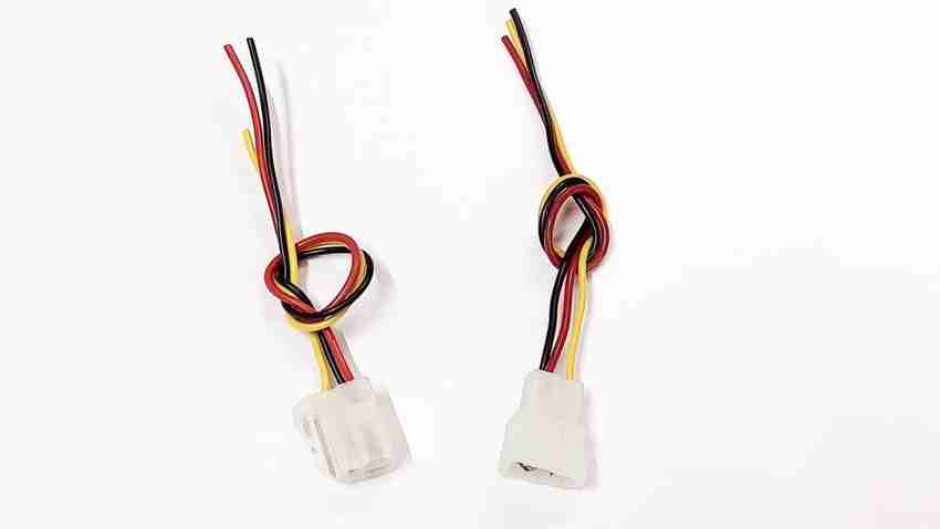 Creative Tech 2 Pair E Bikes Car Speaker CCTV etc. 3 Pin 2.8