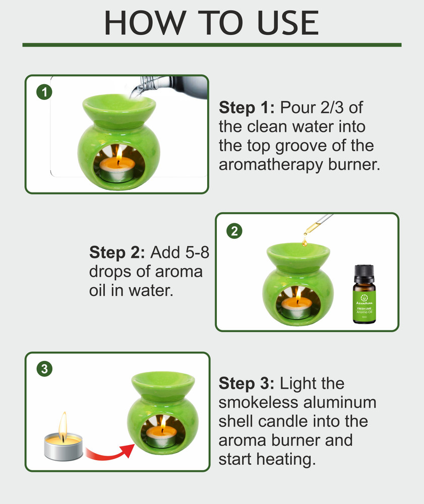 Aromatherapy burner outlet