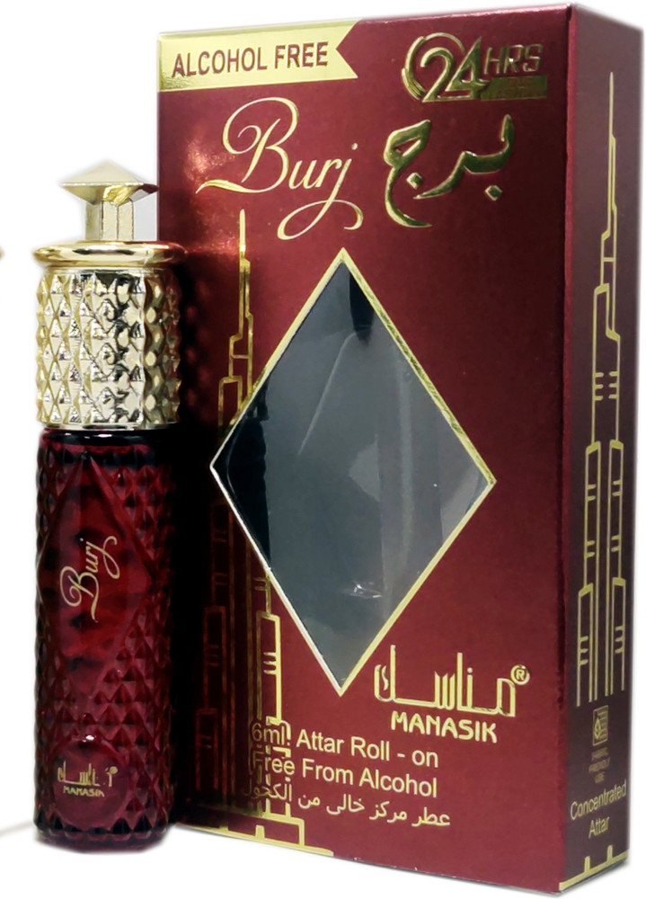 Manasik BURJ Alcohol Free Concentrated Attar Roll On 6ml